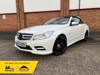 Mercedes E Class 1.8 E250 BlueEfficiency Sport Cabriolet 2dr Petrol G-Tronic+ Eur