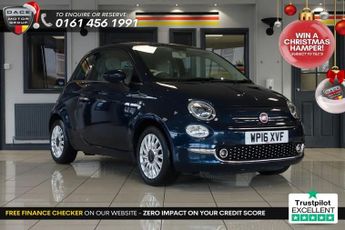 Fiat 500 1.2 Lounge Hatchback 3dr Petrol Dualogic Euro 6 (s/s) (69 bhp)