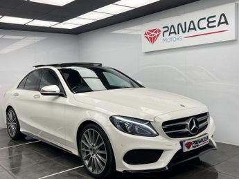 Mercedes C Class 2.1 C220d AMG Line (Premium Plus) Saloon 4dr Diesel G-Tronic+ Eu