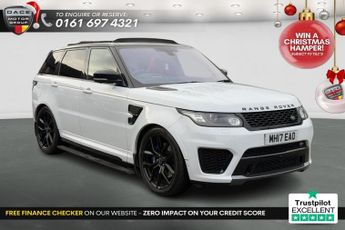 Land Rover Range Rover Sport 5.0 V8 SVR SUV 5dr Petrol Auto 4WD Euro 6 (s/s) (550 ps)