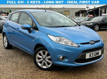 Ford Fiesta 1.4 TDCi DPF Zetec Hatchback 5dr Diesel Manual (107 g/km, 69 bhp