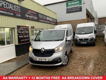 Renault Trafic 1.6 dCi ENERGY 27 Sport Nav Panel Van 5dr Diesel Manual SWB Stan