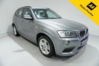 BMW X3 2.0 20d M Sport SUV 5dr Diesel Auto xDrive Euro 5 (s/s) (184 ps)