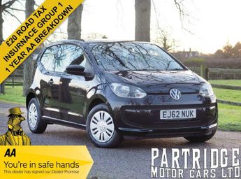 Volkswagen Up 1.0 Move up! Hatchback 3dr Petrol Manual Euro 5 (60 ps)