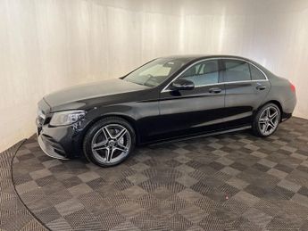 Mercedes C Class 1.5 C200 MHEV EQ Boost AMG Line (Premium) Saloon 4dr Petrol G-Tr