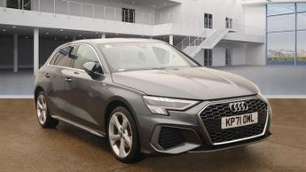 Audi A3 1.4 TFSIe 40 S line Sportback 5dr Petrol Plug-in Hybrid S Tronic