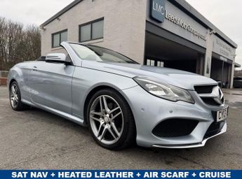 Mercedes E Class 3.0 E350d V6 BlueTEC AMG Sport Cabriolet 2dr Diesel G-Tronic+ Eu