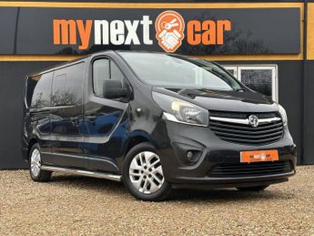 Vauxhall Vivaro 1.6 CDTi 2900 BiTurbo ecoFLEX Combi Van Double Cab 5dr Diesel Ma