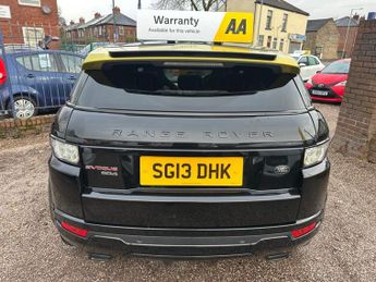 LAND ROVER RANGE ROVER EVOQUE 2.2 SD4 Special Edition SUV 5dr Diesel Auto 4WD Euro 5 (190 ps)