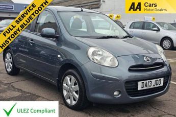 Nissan Micra AUTOMATIC 1.2 12V Acenta Hatchback 5dr Petrol CVT Euro 5 (80 ps)