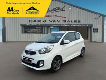 Kia Picanto 1.25 EcoDynamics White Hatchback 3dr Petrol Manual Euro 5 (s/s) 