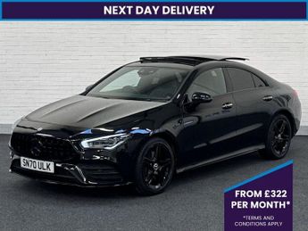 Mercedes CLA 1.3 CLA250e 15.6kWh AMG Line (Premium Plus) Coupe 4dr Petrol Plu