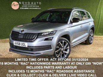 Skoda Kodiaq 2.0 TDI SportLine SUV 5dr Diesel DSG 4WD Euro 6 (s/s) (7 Seat) (