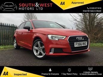 Audi A3 1.6 TDI Sport Sportback 5dr Diesel Manual Euro 6 (s/s) (110 ps)