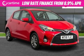 Toyota Yaris 1.3 VVT-I ICON 5d 99 BHP 7in Touchscreen Display, Reversing Came