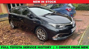 Toyota Auris 1.8 VVT-h Excel Hatchback 5dr Petrol Hybrid CVT Euro 6 (s/s) (Sa