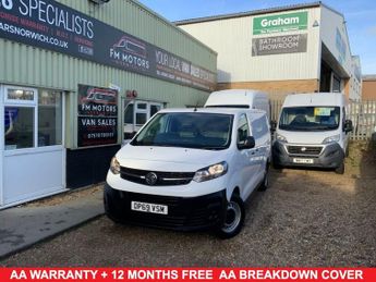 Vauxhall Vivaro 2.0 Turbo D 3100 Edition Panel Van 6 Door  Diesel Manual L2 H1 E