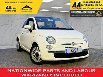 Fiat 500 0.9 TwinAir Lounge Hatchback 3dr Petrol Manual Euro 5 (s/s) (85 