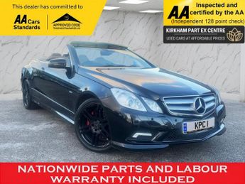 Mercedes E Class 1.8 E200 CGI BlueEfficiency Sport Cabriolet 2dr Petrol Tiptronic