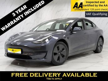 Tesla Model 3 Standard Range Plus Saloon 4dr Electric Auto RWD (241 bhp)