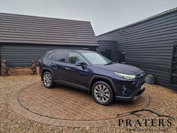 Toyota RAV4 2.5 VVT-h GPF Excel SUV 5dr Petrol Hybrid CVT 4WD Euro 6 (s/s) (