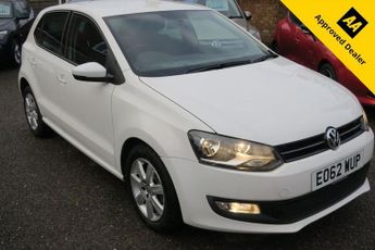 Volkswagen Polo 1.2 Match Hatchback 5dr Petrol Manual Euro 5 (60 ps) LOW TAX AND