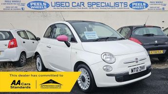 Fiat 500 1.2 Lounge Hatchback 3dr Petrol Manual Euro 5 (s/s) (69 bhp)