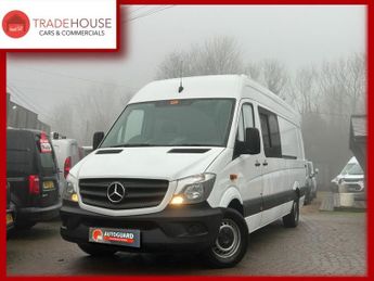 Mercedes Sprinter 2.1 314 CDi Crew Cab 5dr Diesel Manual RWD L3 H3 (218 g/km, 140 