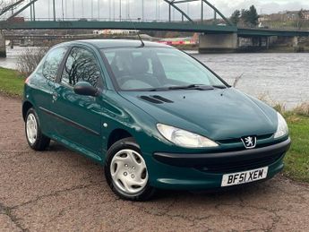 Peugeot 206 1.1 LX Hatchback 3dr Petrol Manual (148 g/km, 60 bhp)