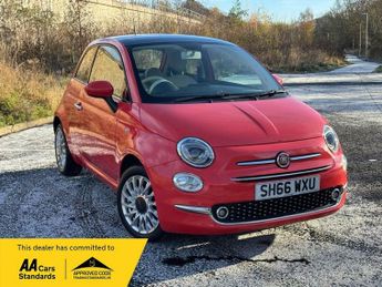 Fiat 500 1.2 Lounge Hatchback 3dr Petrol Manual Euro 6 (s/s) (69 bhp)