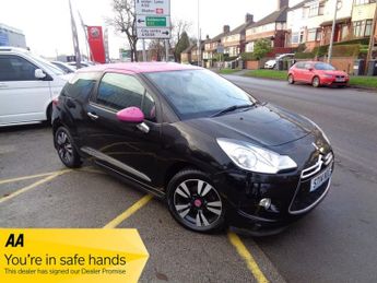 Citroen DS3 1.6 VTi DStyle Pink Hatchback 3dr Petrol Manual Euro 5 (120 ps)