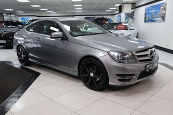 Mercedes C Class 2.1 C220 CDI AMG Sport Coupe 2dr Diesel G-Tronic+ Euro 5 (s/s) (