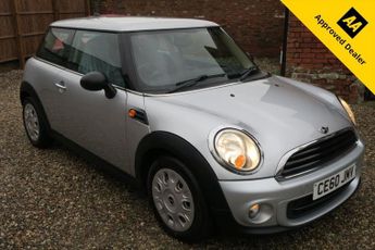 MINI Hatch 1.6 One Hatchback 3dr Petrol Manual Euro 5 (98 ps) SERVICE HISTO