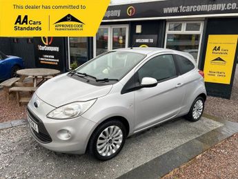 Ford Ka 1.2 Zetec Hatchback 3dr Petrol Manual Euro 6 (s/s) (69 ps)