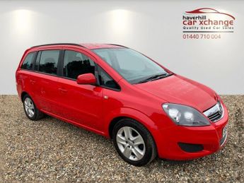 Vauxhall Zafira 1.8 16V Exclusiv MPV 5dr Petrol Manual Euro 5 (120 ps)