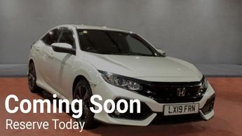 Honda Civic 1.0 VTEC Turbo SR Hatchback 5dr Petrol CVT Euro 6 (s/s) (126 ps)