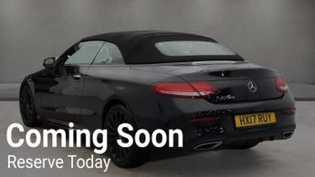 Mercedes C Class 2.1 C220d AMG Line Cabriolet 2dr Diesel G-Tronic+ Euro 6 (s/s) (