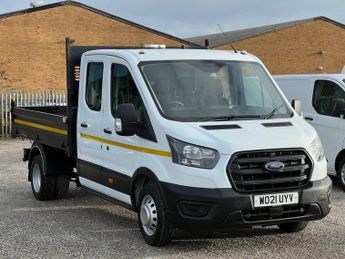 Ford Transit 2.0 350 EcoBlue Leader Chassis Double Cab Tipper 4dr Diesel Manu