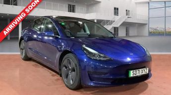 Tesla Model 3 Standard Range Plus Saloon 4dr Electric Auto RWD (241 bhp)