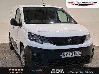 Peugeot Partner 1.5 BLUEHDI 1000 PROFESSIONAL STANDARD 5DR SWB L1H1 100 BHP