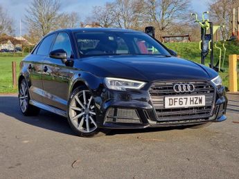 Audi A3 1.5 TFSI CoD Black Edition Saloon 4dr Petrol S Tronic Euro 6 (s/