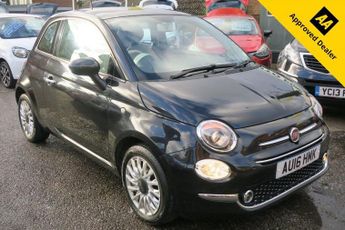 Fiat 500 1.2 Lounge Hatchback 3dr Petrol Manual Euro 6 (s/s) (69 bhp) SER