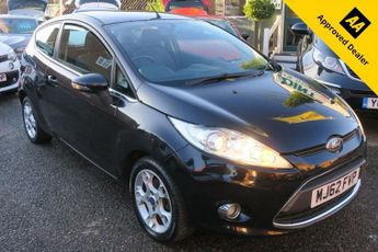 Ford Fiesta 1.25 Zetec Hatchback 3dr Petrol Manual (129 g/km, 81 bhp) LOW TA