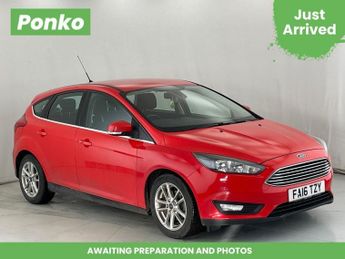 Ford Focus 1.5 TDCi Zetec Hatchback 5dr Diesel Manual Euro 6 (s/s) (120 ps)