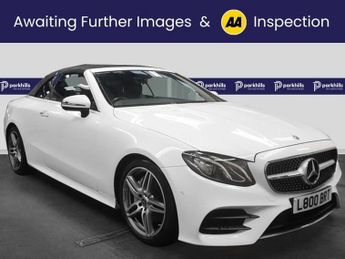 Mercedes E Class 2.0 E220d AMG Line (Premium) Cabriolet 2dr Diesel G-Tronic+ Euro