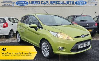 Ford Fiesta 1.4 Titanium Hatchback 5dr Petrol Manual (133 g/km, 94 bhp)