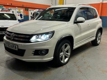 Volkswagen Tiguan 2.0 TDI BlueMotion Tech R-Line SUV 5 Door Diesel Manual White 4W