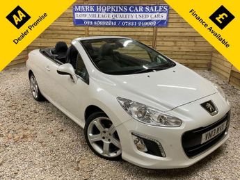 Peugeot 308 2.0 HDi Allure Convertible 2dr Diesel Tiptronic Euro 5 (163 ps)