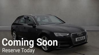 Audi A4 2.0 TDI S line Estate 5dr Diesel S Tronic Euro 6 (s/s) (150 ps)