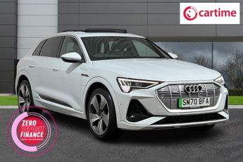 Audi E-Tron 50 S line SUV 5dr Electric Auto quattro 71.2kWh (313 ps) 10.1in 